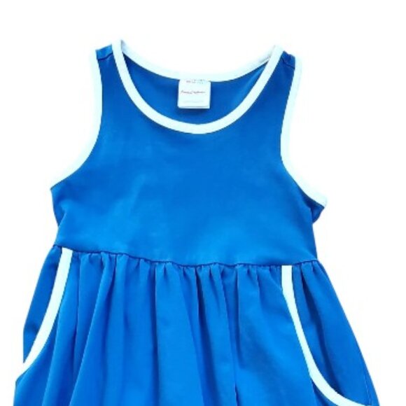 Hanna Andersson Blue Dress Size 100 - Picture 2 of 5